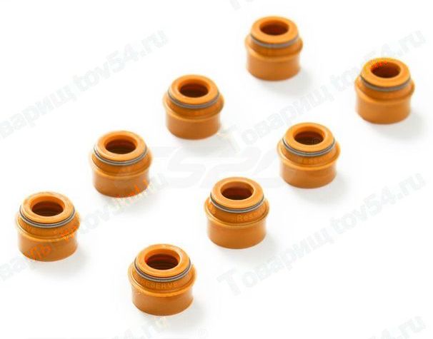 Маслосъемные колпачки / сальники клапанов ВАЗ 2101, ГАЗ ЗМЗ-406 (8 шт) <b>CS-20 16394</b> - изображение