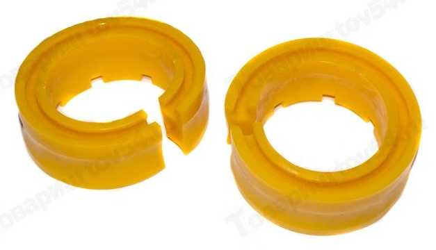 Резинка межвитковая ВАЗ 2101 120-140мм (2шт) полиуретан желт <b>CS-20 2101-2910000 ВЗАИМОЗАМЕНЯЕМЫЕ</b> - изображение