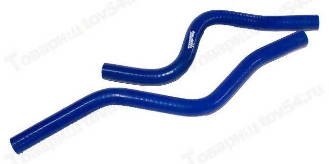 Патрубок печки X-Ray (2 шт) усилен силикон син 8450020032 <b>CS-20 8450020032/33</b> - изображение