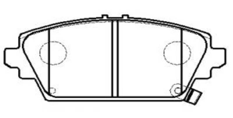Колодки тормозные дисковые (нов арт GK0379) <b>CTR CKHO-62</b> - изображение
