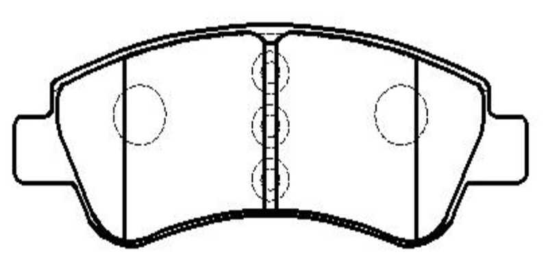 Колодки тормозные дисковые (нов арт GK0894) <b>CTR CKPU-37</b> - изображение
