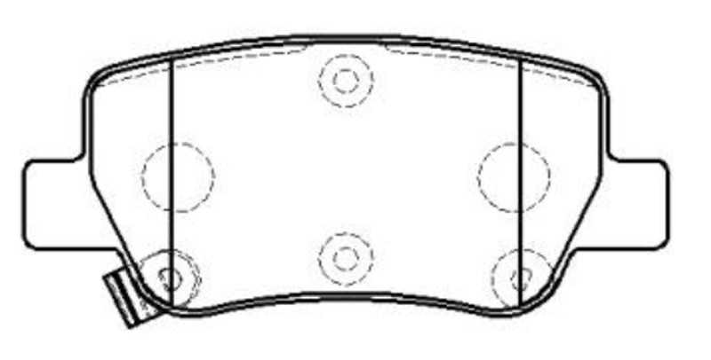 Колодки тормозные дисковые задние Toyota Avensis (T27) 1.6/1.8/2.0/2.0D/2.2D 09> (нов арт GK1192) <b>CTR CKT-179</b> - изображение