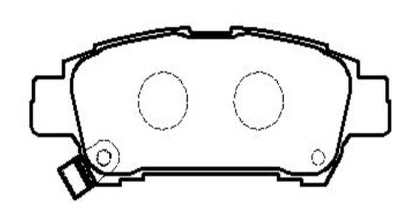 Колодки тормозные дисковые задние Toyota Previa/Avensis Verso 2.0i/2.4i/2.0D4-D 00> (нов арт GK1074) <b>CTR CKT-60</b> - изображение