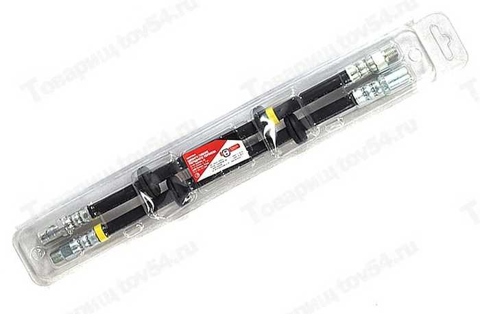 Шланг тормозной ВАЗ 2110 перед (к-т=2шт) <b>ДААЗ 2110-3506006-08</b> - изображение Шланг тормозной ВАЗ 2110 перед (к-т=2шт) <b>ДААЗ 2110-3506006-08</b> - изображение