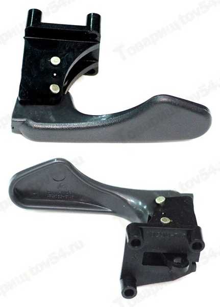 Ручка двери внутр. ВАЗ 2112 левая <b>ДААЗ 2112-6105181</b> - изображение