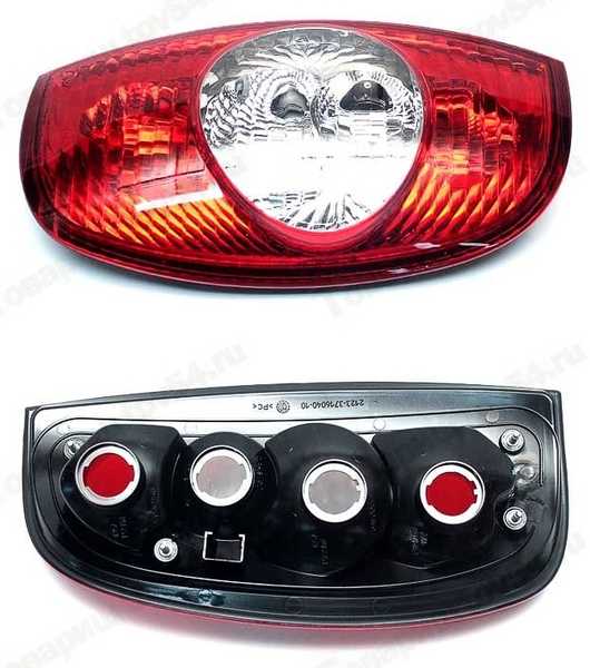 Корпус с рассеивателем ВАЗ 2123 Шеви-Нива правый <b>ДААЗ 2123-3716030-10</b> - изображение Корпус с рассеивателем ВАЗ 2123 Шеви-Нива правый <b>ДААЗ 2123-3716030-10</b> - изображение