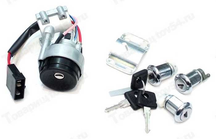 Замок зажигания У*З Patriot с личинками <b>ДААЗ 3163-6105006-10</b> - изображение