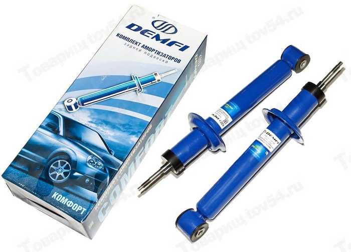 Амортизатор ВАЗ 2110 стойка задн (к-т 2шт) Комфорт <b>DEMFI 2110-2915004</b> - изображение