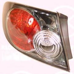 Фонарь задний MAZDA 6 / ATENZA 06-07 серый <b>DEPO 116-1902L-UE-CS</b> - изображение 1