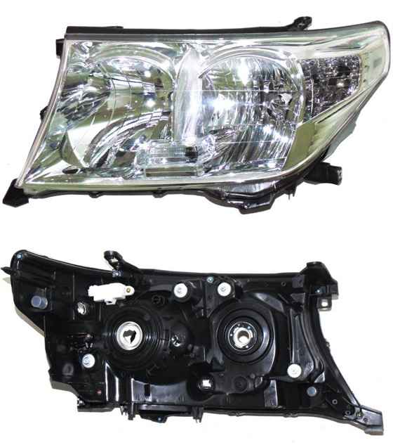 Фара TOYOTA LAND CRUISER 200 07-11 лев. не ксенон (Евросвет) <b>DEPO 212-11M1L-LD-E</b> - изображение 1