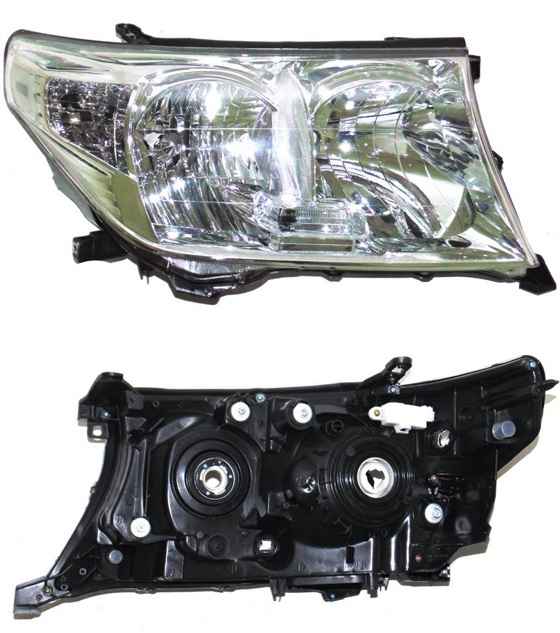 Фара TOYOTA LAND CRUISER 200 07-11 прав. не ксенон (Евросвет) <b>DEPO 212-11M1R-LD-E</b> - изображение 1