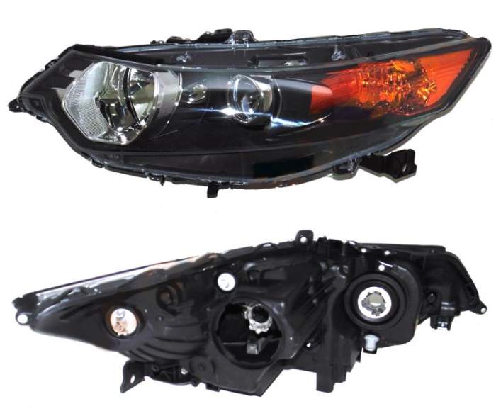 Фара HONDA ACCORD 08-10 темная, ксенон <b>DEPO 217-1166L-LEHM2</b> - изображение 1