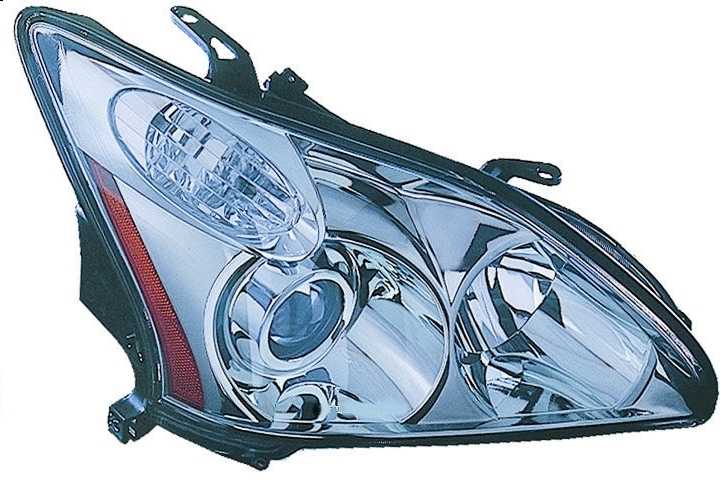 Фара TOYOTA HARRIER / LEXUS RX330 03-08 линза под ксенон <b>DEPO 312-1169R-USH9</b> - изображение