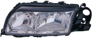 Фара правая под корректор подходит для VOLVO S80 1999-2004 / <b>DEPO 773-1110R-LD-EM</b> - изображение