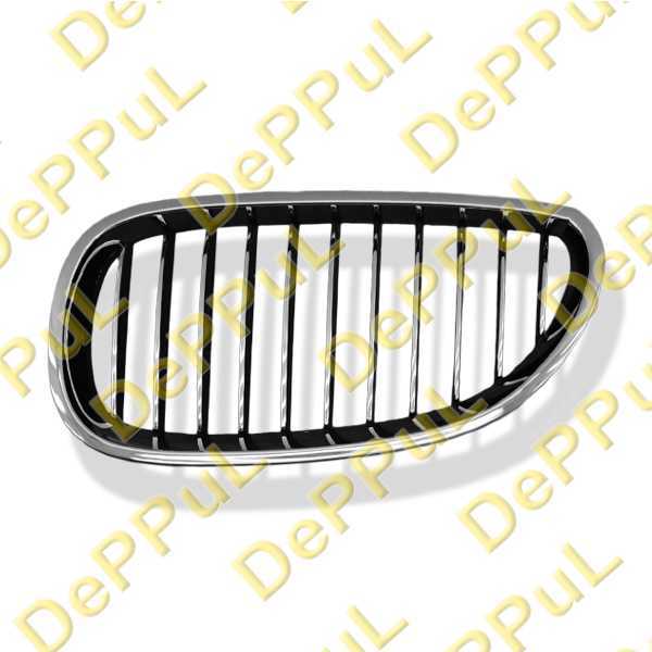 Решетка радиатора левая, хром <b>DEPPUL DE113W701</b> - изображение