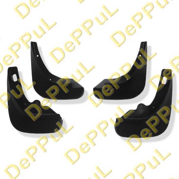 Брызговики (комплект 4 шт. задние+передние) FORD FOCUS II (05-08) <b>DEPPUL DE138727FF4</b> - изображение