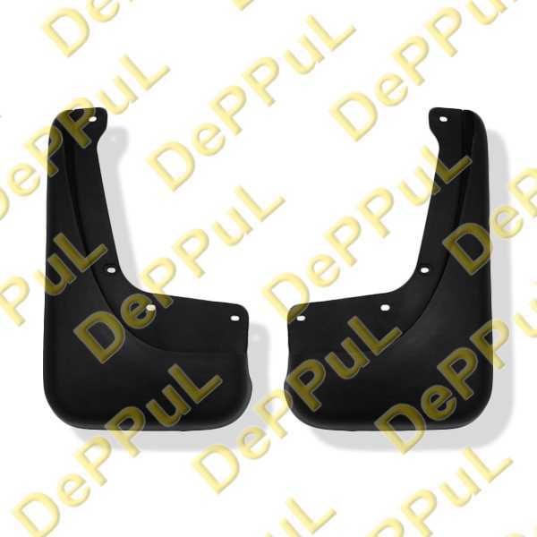 Брызговики задние (под оригинал) (комплект - 2 шт.) FORD FOCUS II (05-11) <b>DEPPUL DE15326FF2</b> - изображение