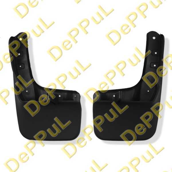 Брызговики передние (под оригинал) (комплект - 2 шт.) VW POLO хэтчбек V c 2009-... <b>DEPPUL DE6R0751P2</b> - изображение