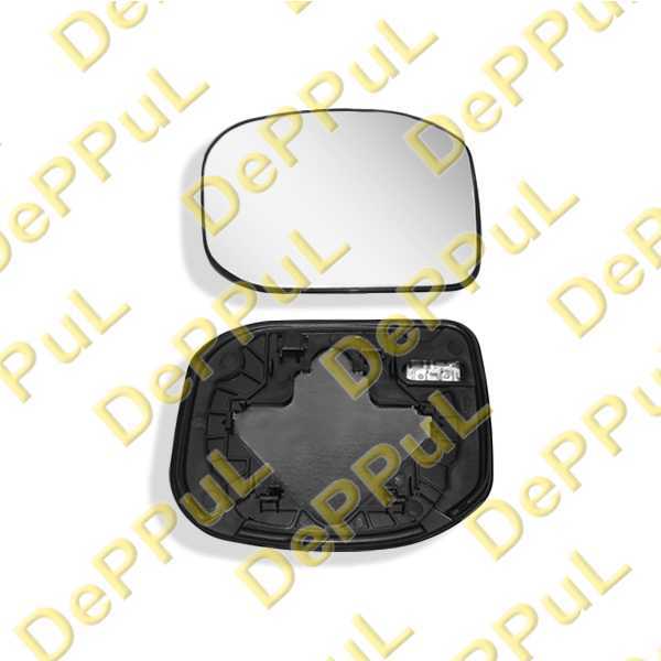 Зеркальный элемент асферический с обогревом правый (R) HONDA ACCORD 2008-... <b>DEPPUL DE76200E21R</b> - изображение