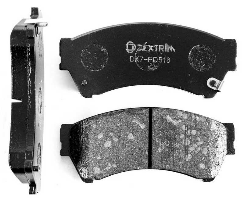 Колодки тормозные передние MAZDA DEXTRIM <b>DEXTRIM DX7FD518</b> - изображение Колодки тормозные передние MAZDA DEXTRIM <b>DEXTRIM DX7FD518</b> - изображение
