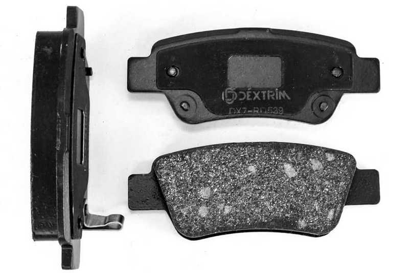 Колодки тормозные задние <b>DEXTRIM DX7RD539</b> - изображение