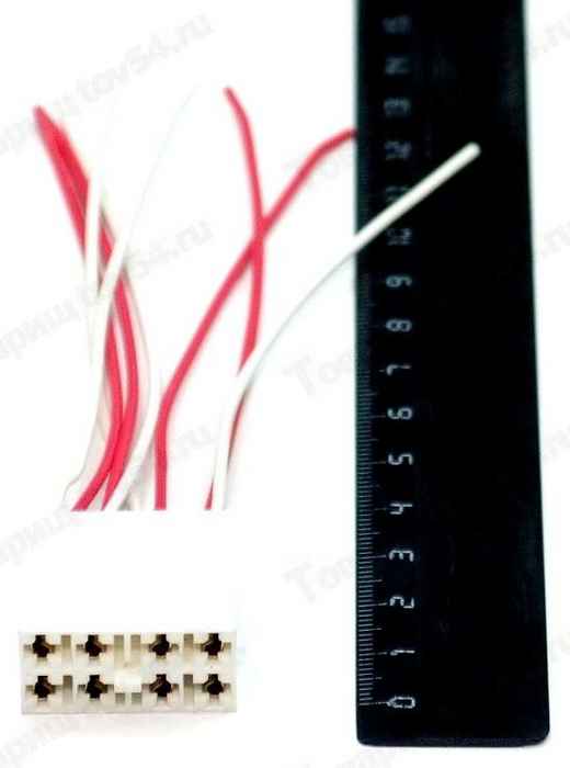 Колодка панели приборов ВАЗ 2101-2107 с проводами S=0,75мм <b>ДИАЛУЧ КЛ056-1В</b> - изображение