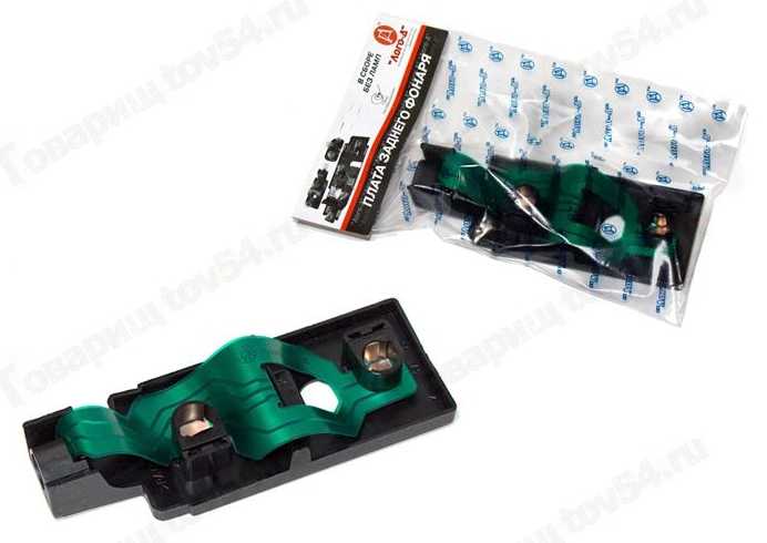 Плата заднего фонаря ВАЗ ВАЗ 2115 угол без ламп Лого-Д <b>Димитровград 2115-3716292</b> - изображение