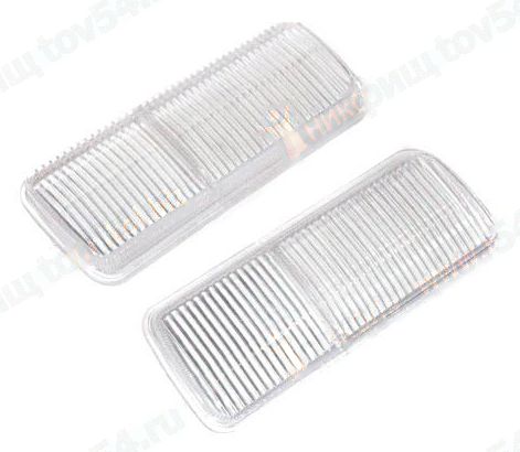 Стекло подфарника ВАЗ 21214 бесцветное (комплект 2шт) <b>21214-3712010/11бел</b> - изображение