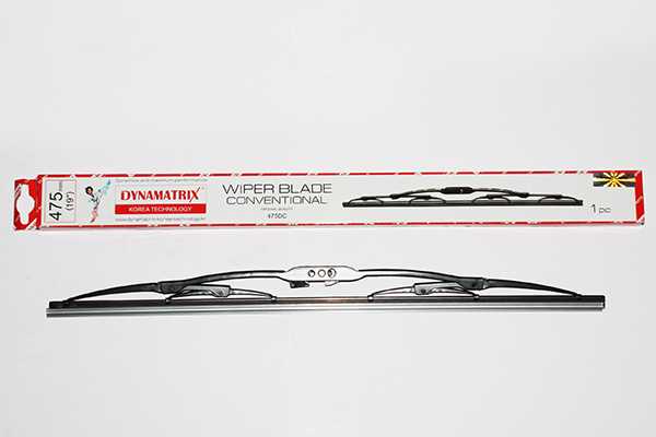 Щетка стеклоочистителя каркасная <b>DYNAMATRIX 475DC</b> - изображение