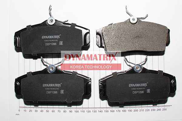 Комплект колодок для дисковых тормозов <b>DYNAMATRIX DBP1096</b> - изображение