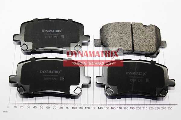 Комплект колодок для дисковых тормозов <b>DYNAMATRIX DBP1529</b> - изображение