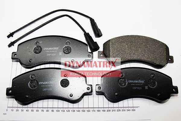 Комплект колодок для дисковых тормозов <b>DYNAMATRIX DBP1928</b> - изображение