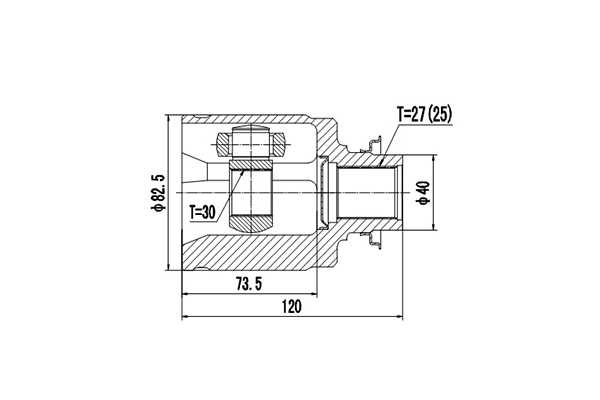 Комплект шруса <b>DYNAMATRIX DCV623023</b> - изображение