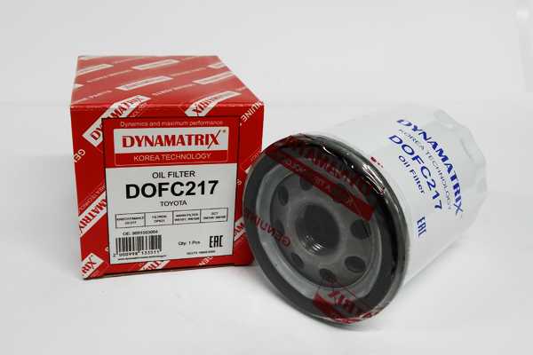 Фильтр масляный <b>DYNAMATRIX DOFC217</b> - изображение