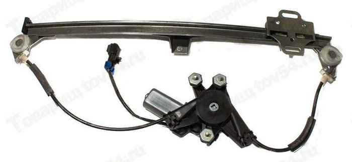 Стеклоподъемник ВАЗ 2123 Нива Шевроле передний правый (тросовый) с электроприводом с установоч.комплектом <b>ДЗС 2123-6104008э Стеклоподъемник ВАЗ 2123 Нива Шевроле передний правый (тросовый) с электроприводом с установоч.комплектом <b>ДЗС 2123-6104008эл</b> - изображение