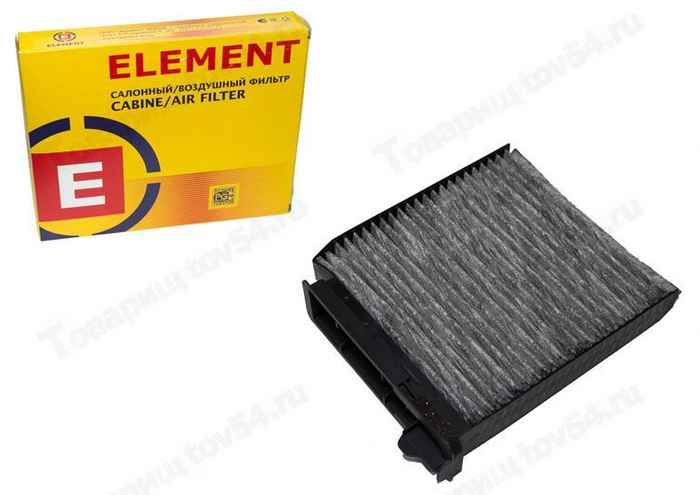 Фильтр салонный LADA Largus угольysq <b>ЭЛЕМЕНТ EC-8081</b> - изображение