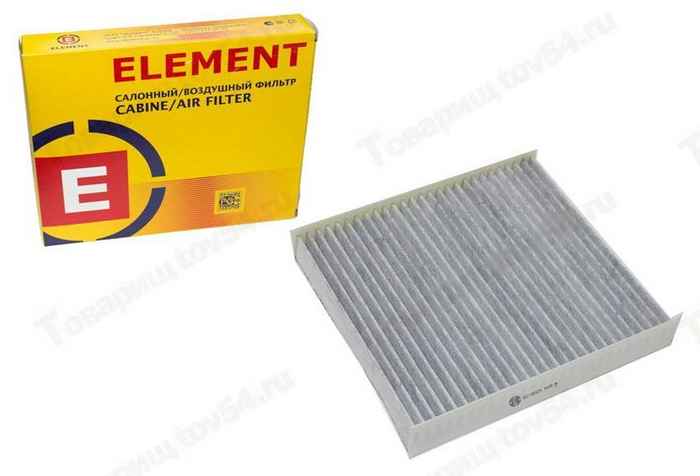 Фильтр салонный ВАЗ 2180 Vesta, X-Ray угольный <b>ЭЛЕМЕНТ EC-8321</b> - изображение