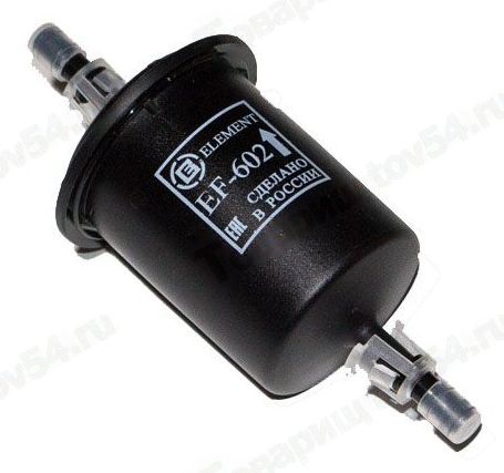 Фильтр топливный ВАЗ инж. хомут <b>ELEMENT EF-602</b> - изображение