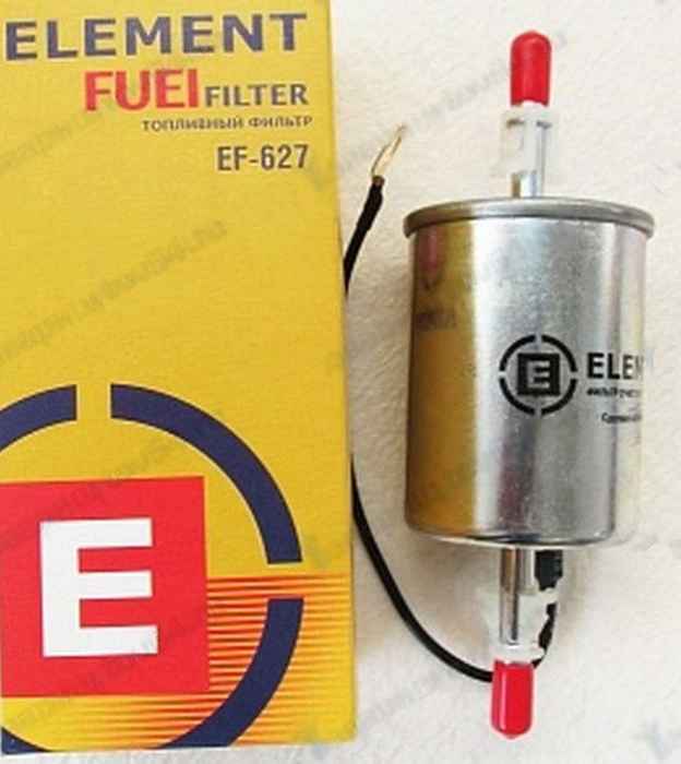 Фильтр топливный ВАЗ инж. хомут с проводом <b>ELEMENT EF-627</b> - изображение