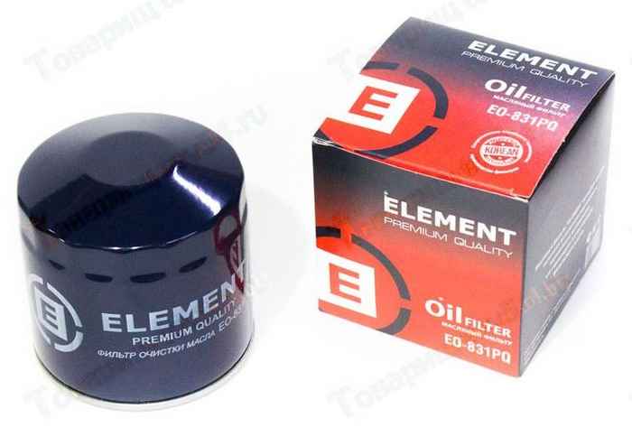 Фильтр масляный ВАЗ 2101 Premium <b>ELEMENT EO-831PQ</b> - изображение