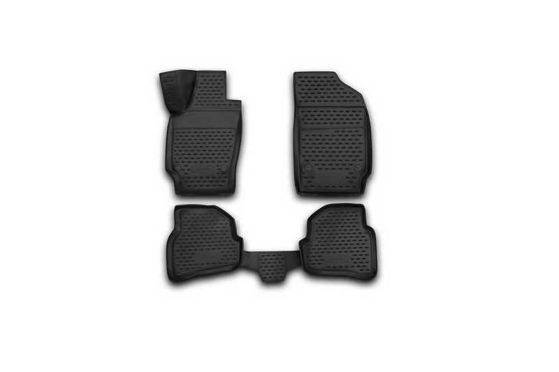Коврики 3D в салон VW Polo 2010->, сед., 4 шт. (полиуретан) <b>ЭЛЕМЕНТ NLC.3D.51.30.210k</b> - изображение Коврики 3D в салон VW Polo 2010->, сед., 4 шт. (полиуретан) <b>ЭЛЕМЕНТ NLC.3D.51.30.210k</b> - изображение