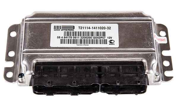 Блок управления двигателем ВАЗ 2110 (8 кл.) Я 7.2М Т21114-1411020-32 <b>ЭЛКАР Т21114-1411020-32 ИУ</b> - изображение