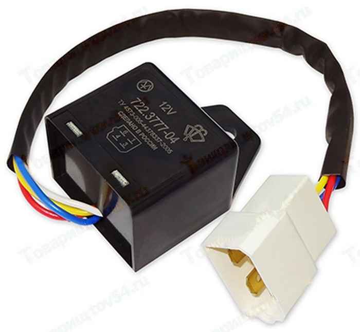 Реле поворота ВАЗ 2101 <b>ЭНЕРГОМАШ 722.3777-04</b> - изображение