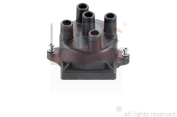 Крышка распределителя! Hitachi Honda Accord 1.6 12V/2.0/12V/16V 85-89/Civic 1.5i Si 84-87 <b>EPS 1322022</b> - изображение