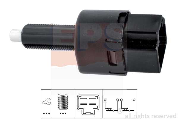Датчик стоп-сигнала! Nissan Micra/Pathfinder/X-trail/Qashqai/Tiida 1.0-2.5DCi 01> <b>EPS 1810202</b> - изображение
