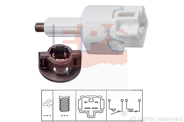 1.810.212_датчик стоп-сигнала! Suzuki Grand Vitara/Swift/SX-4 01>, Toyota Avensis/Auris/RAV 4 03> <b>EPS 1810212</b> - изображение