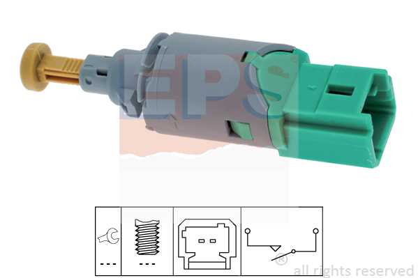 Датчик стоп-сигнала! Renault Megane/Scenic/Twingo 1.2-2.0i/1.5-2.0DTi/DCi 01> <b>EPS 1810223</b> - изображение