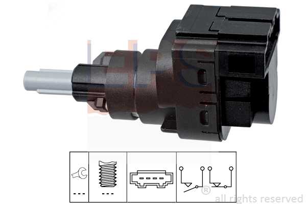 Датчик стоп-сигнала! Audi, Seat, Skoda, VW 1.0-4.2i/1.4-2.0TDi 96> <b>EPS 1810228</b> - изображение