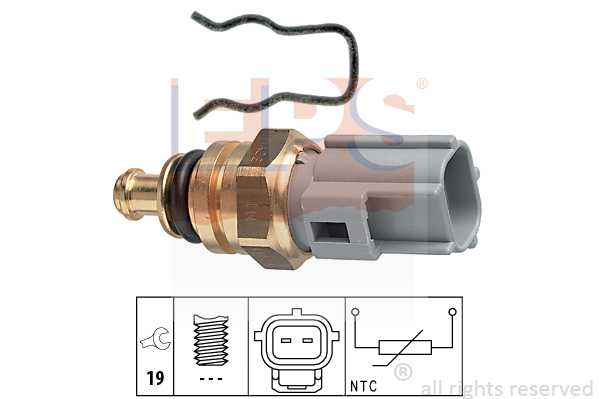 Датчик температуры охл.жидк.! Ford Mondeo III/Focus/Cougar 1.6-2.0i/2.5i 16V 96> <b>EPS 1830285</b> - изображение