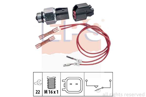 Датчик заднего хода_ подходит для VOLVO S40V50 2.0DD4 04> <b>EPS 1860275K</b> - изображение